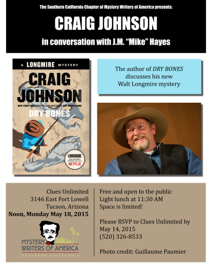 SoCalMWA Event Craig Johnson in conversation with J.M. “Mike” Hayes